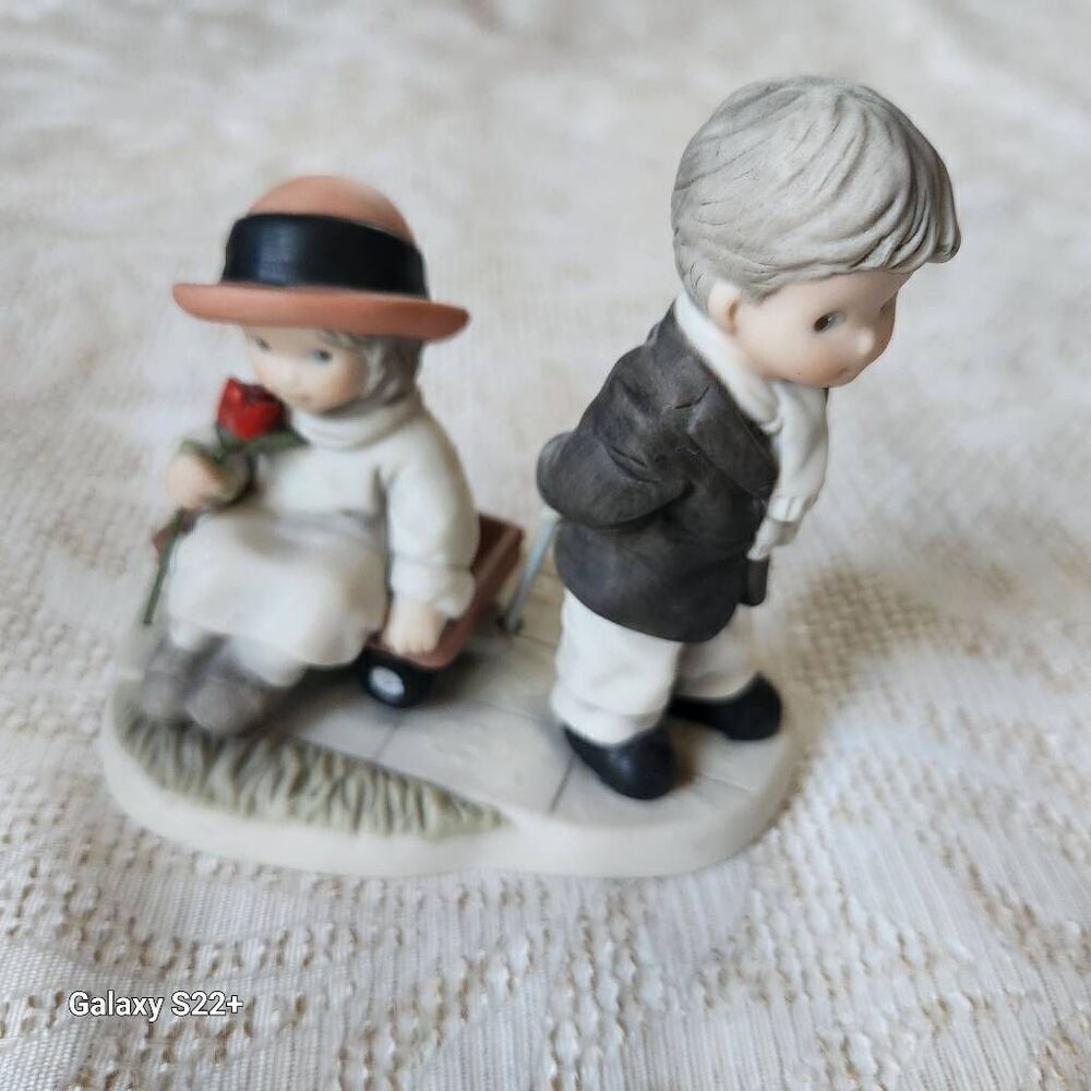 Enesco Vintage "Thanks for being a great friend," figurine
